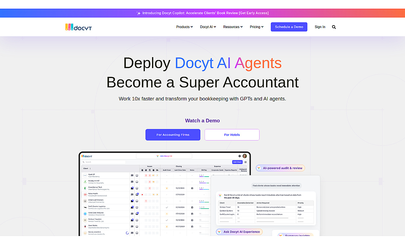 Docyt screenshot
