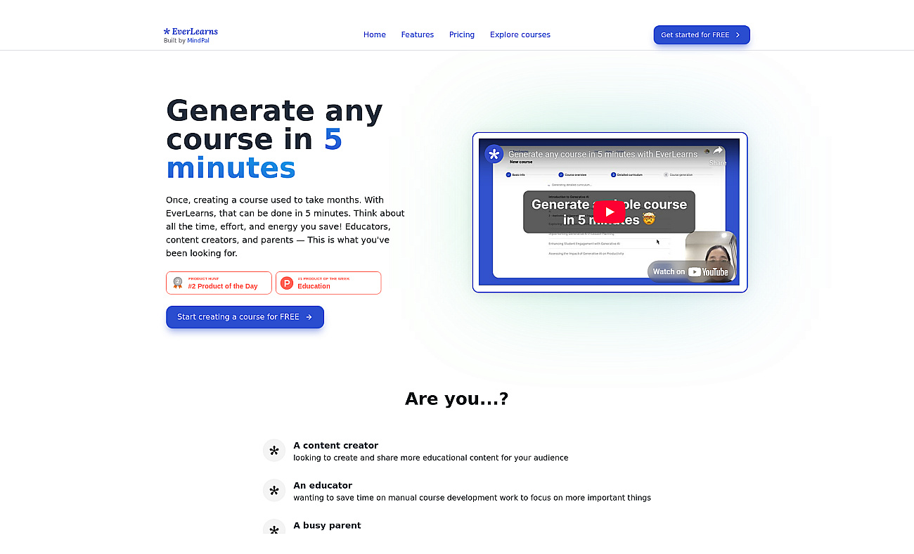 EverLearns screenshot