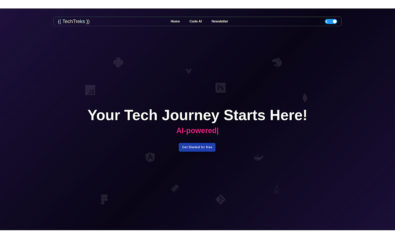 Tech-treks.com screenshot