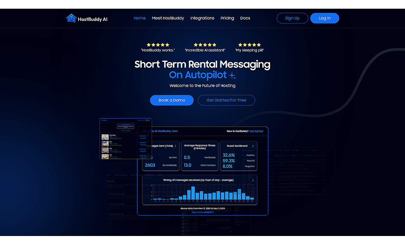 Hostbuddy ai screenshot