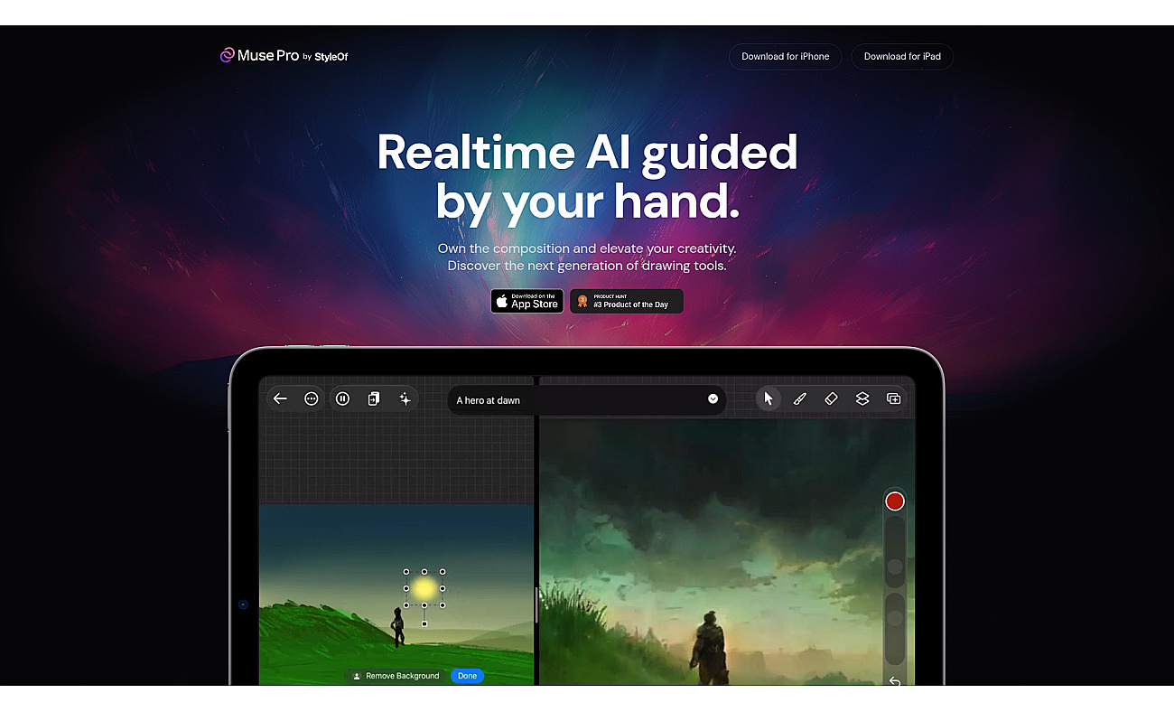 Muse Pro screenshot