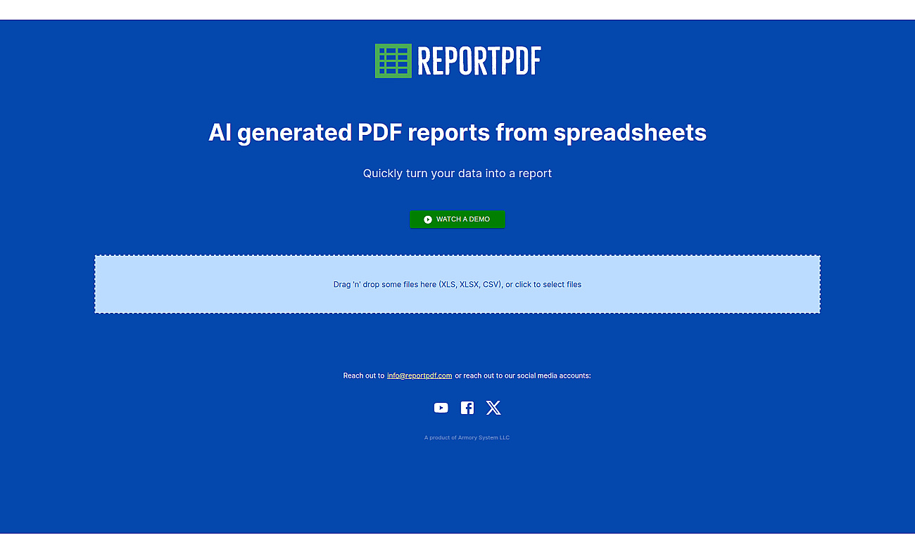 ReportPDF screenshot