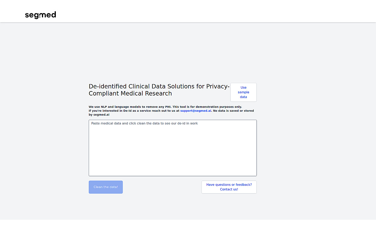 Segmed screenshot