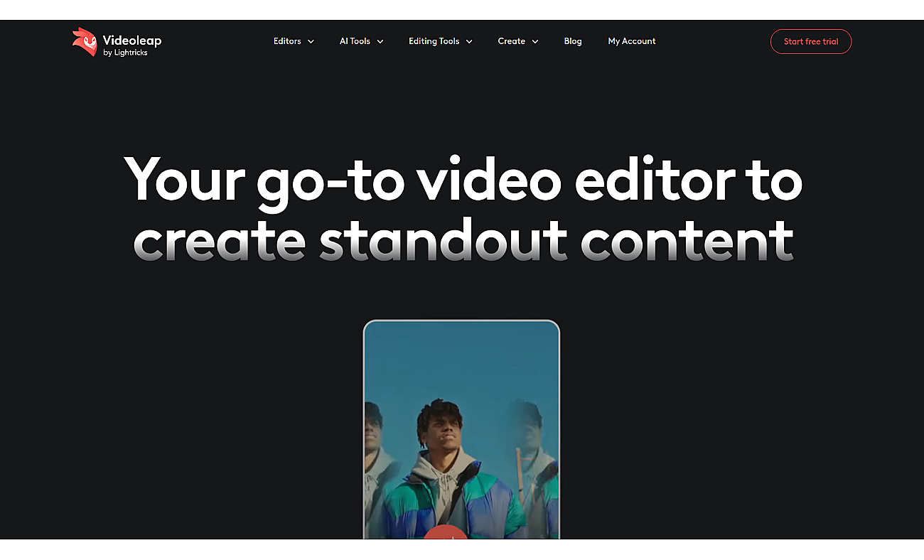 Videoleap screenshot