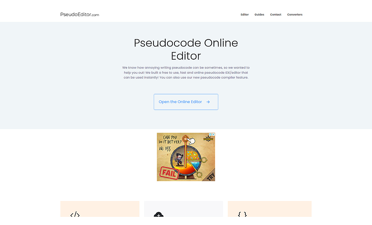 PseudoEditor screenshot