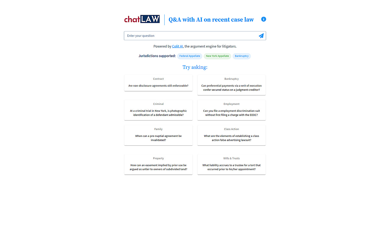 ChatLaw screenshot