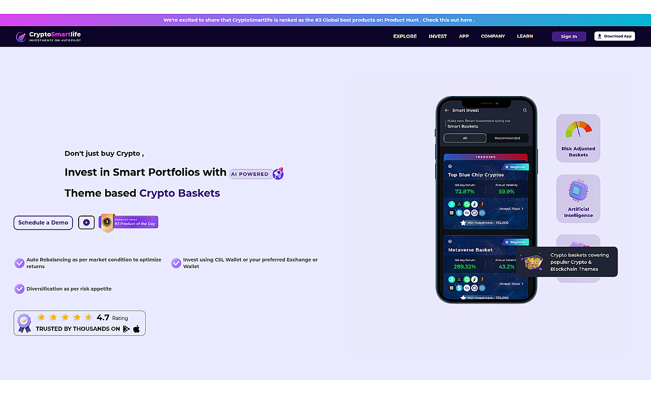 CryptoSmartlife screenshot