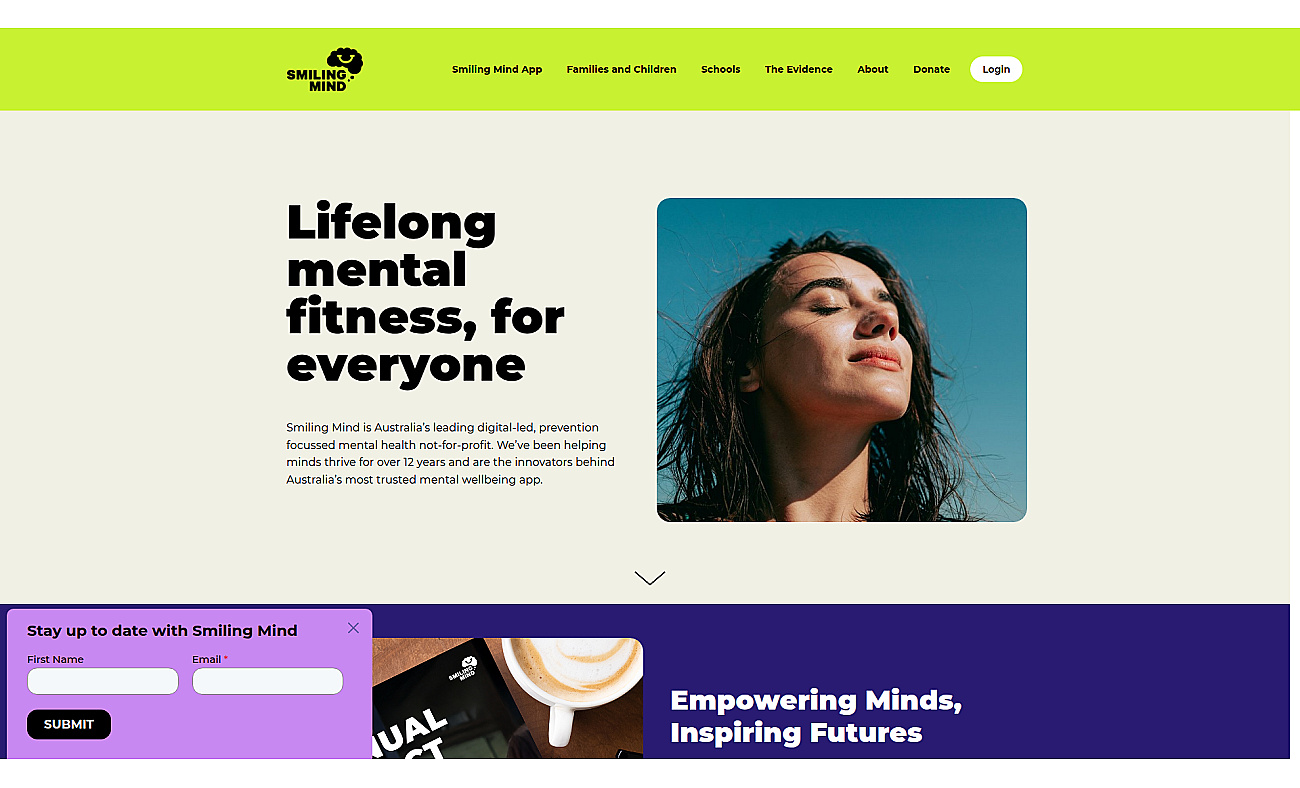 Smiling Mind screenshot