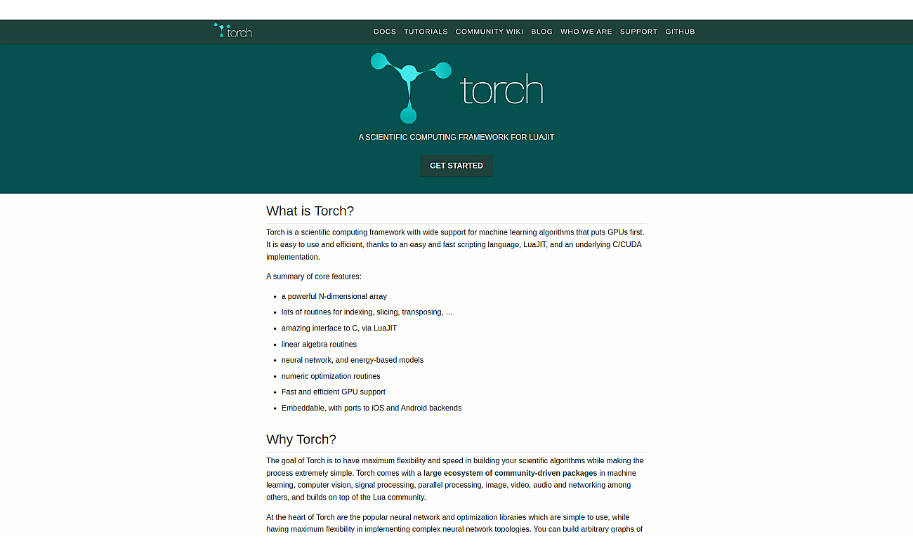 Torch screenshot