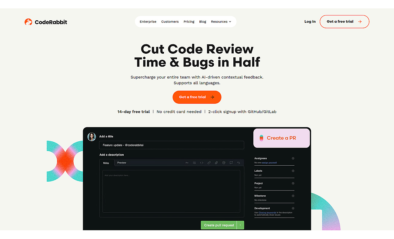 Coderabbit screenshot