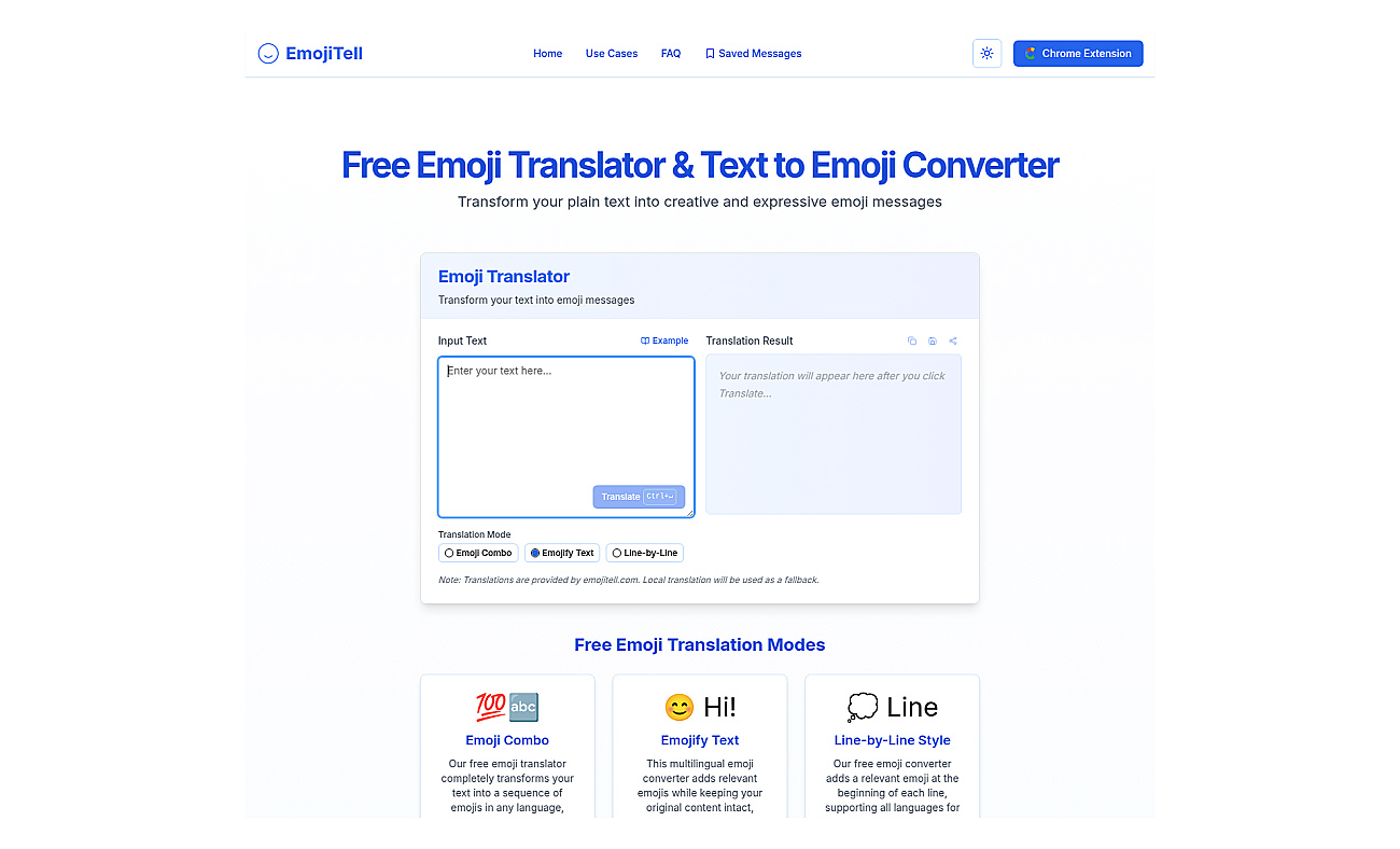 emojitell screenshot