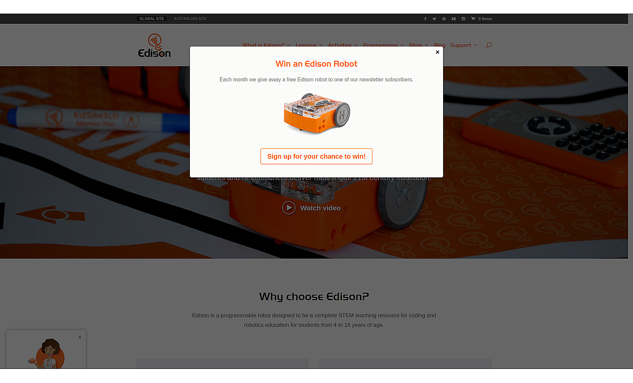 Edison screenshot