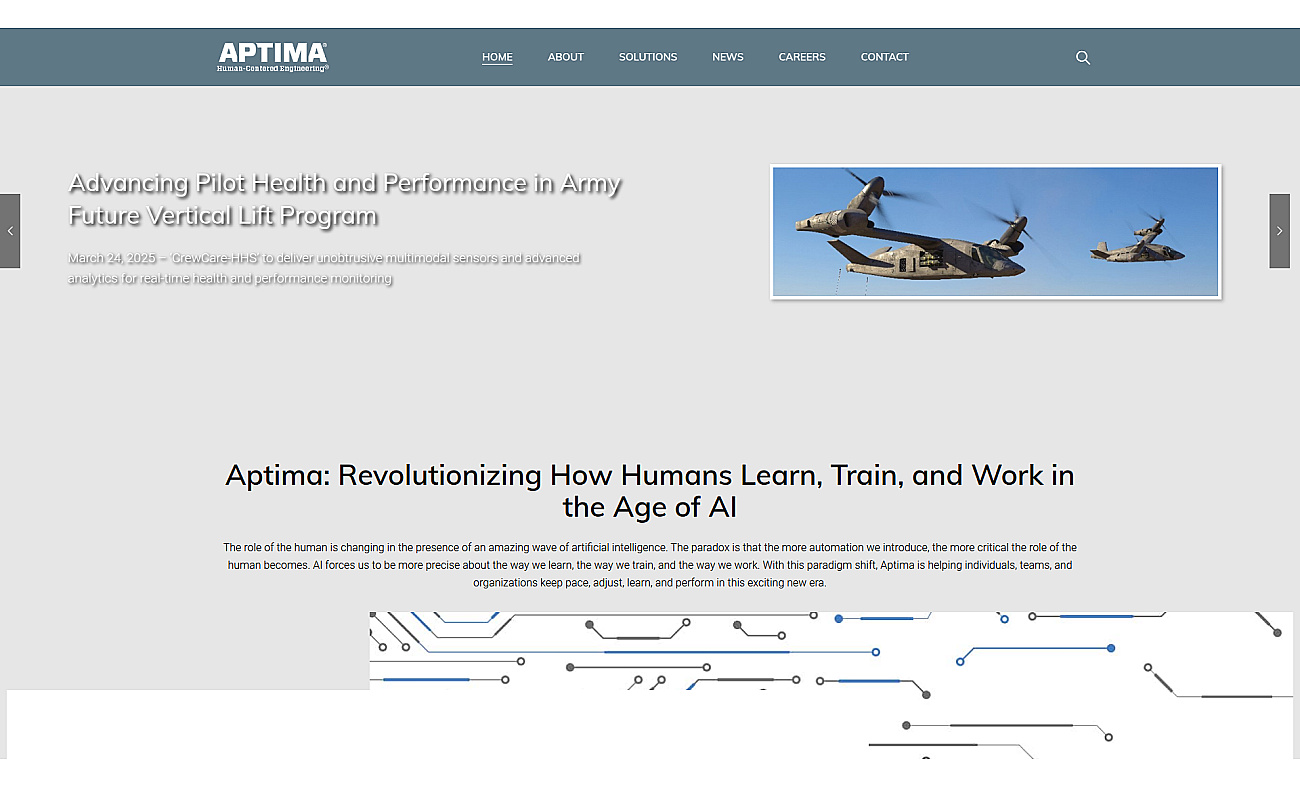 Aptima AI screenshot