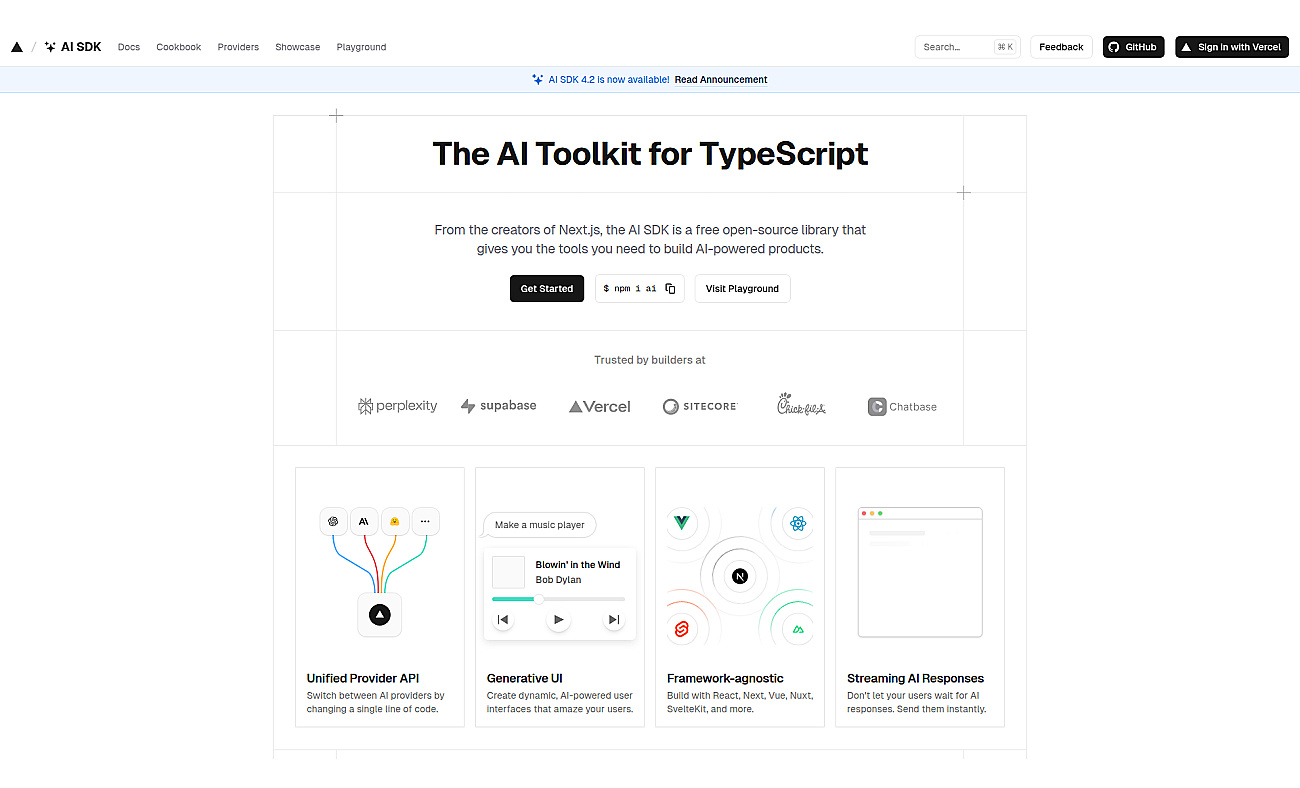SDK vercel screenshot