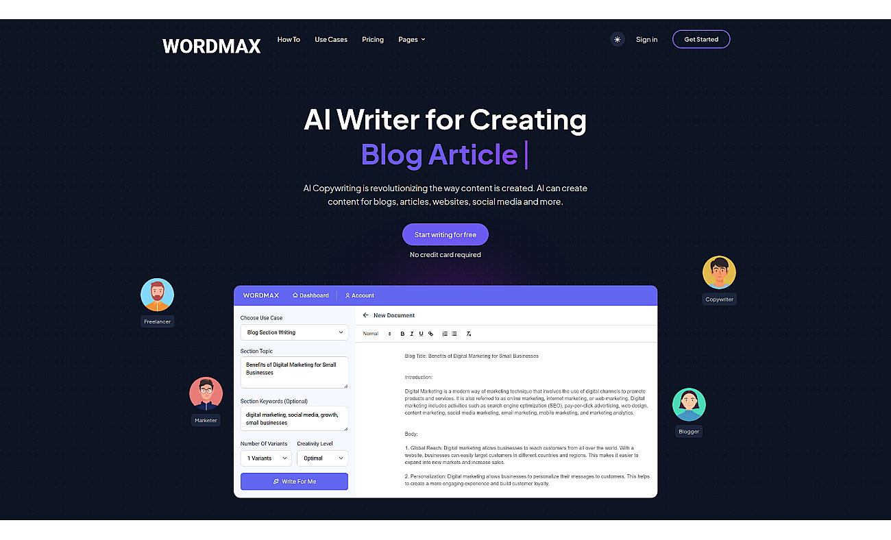 Wordmax screenshot