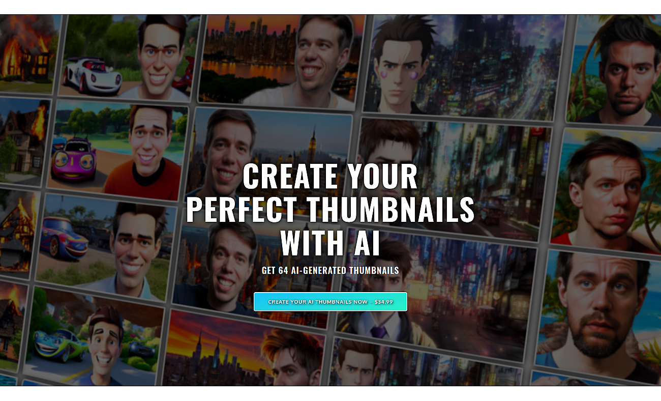 Thumbnail AI screenshot