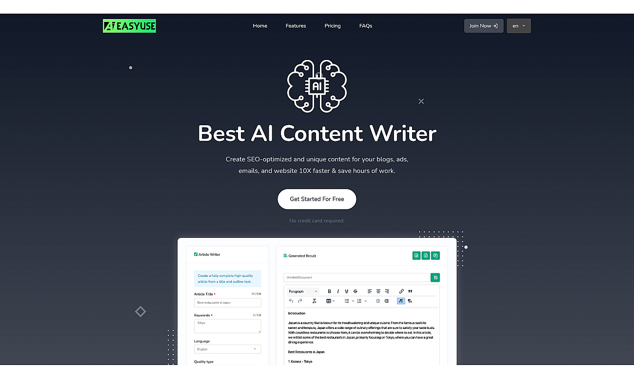 AIEasyUse screenshot