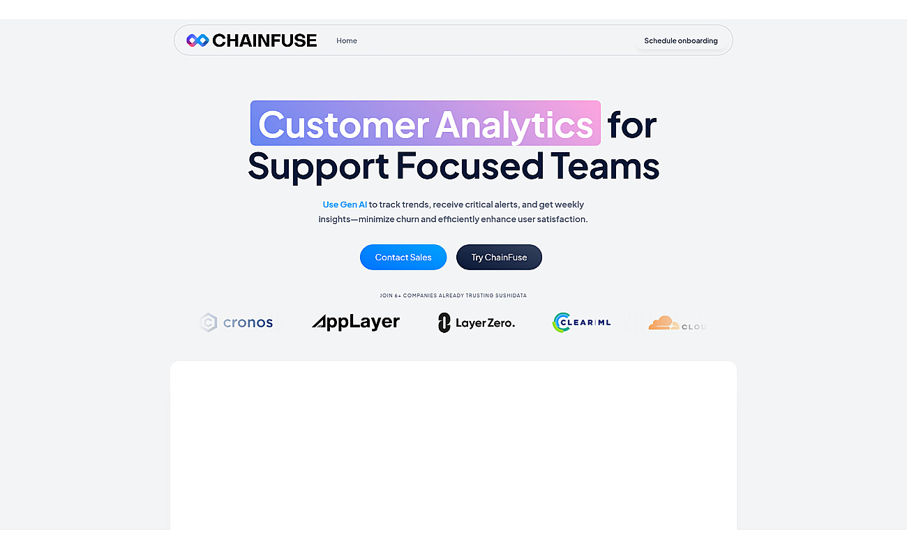 Chainfuse screenshot