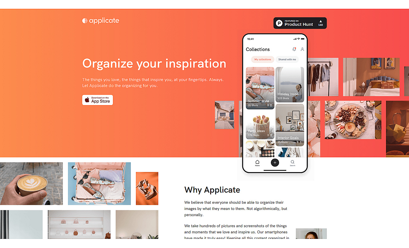 Applicate screenshot