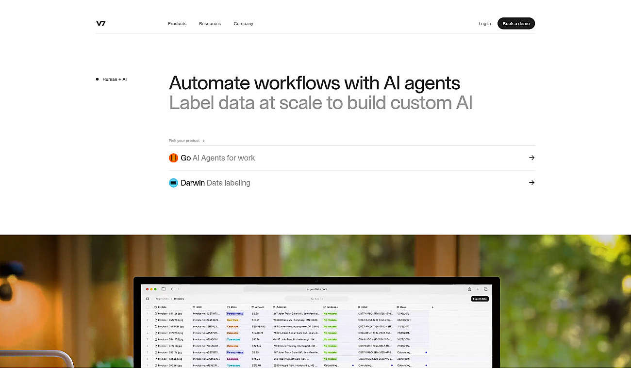 V7 screenshot