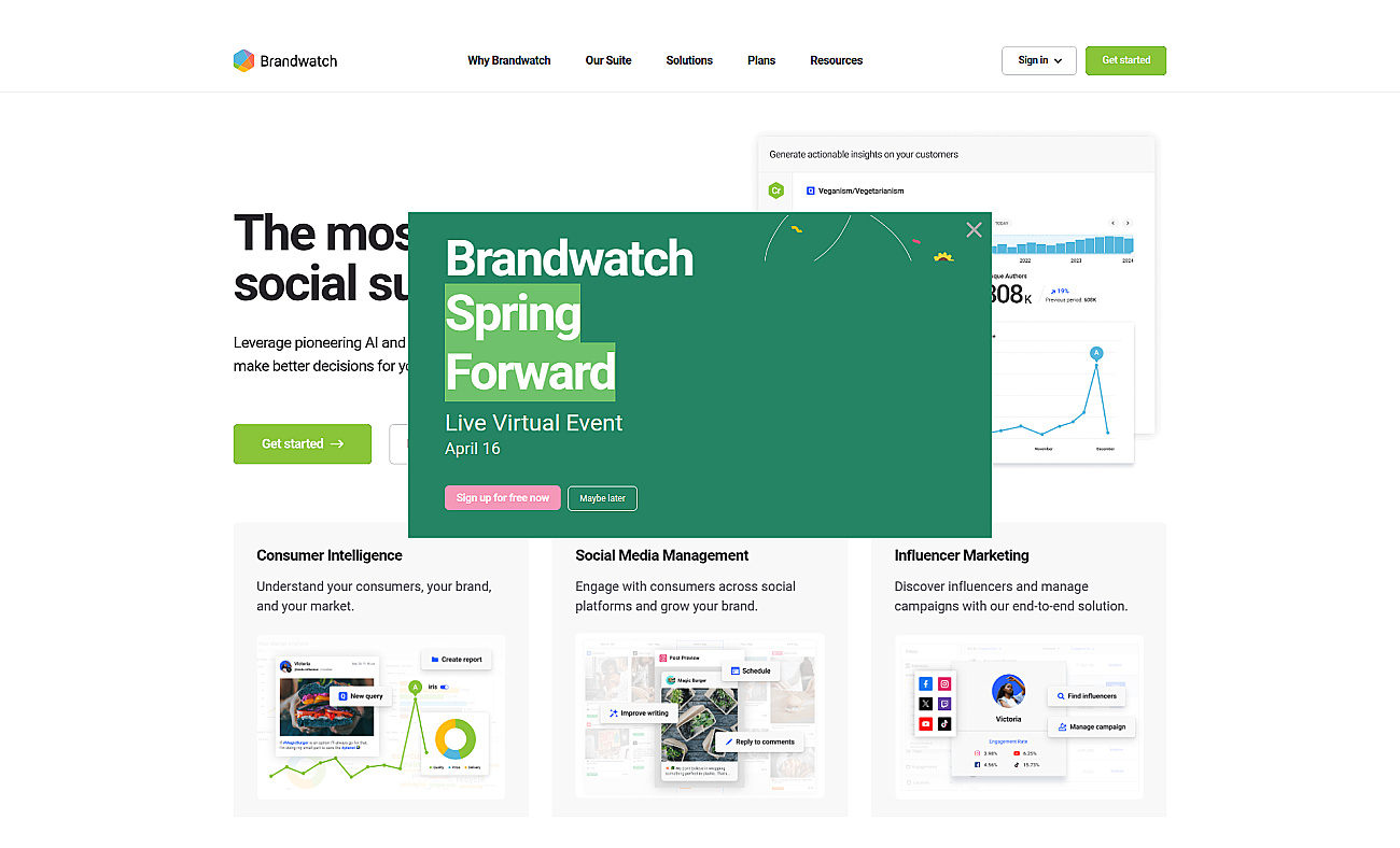Brandwatch screenshot