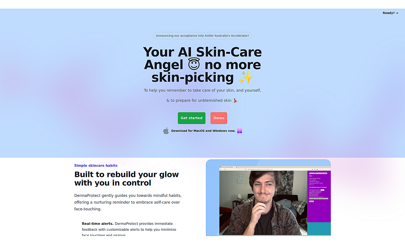 Dermaprotect screenshot