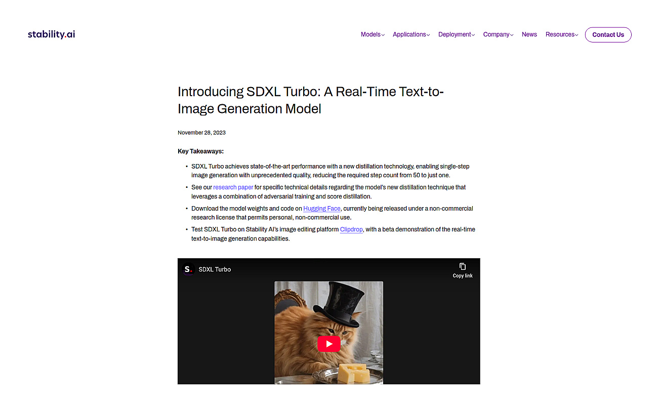 SDXL Turbo screenshot