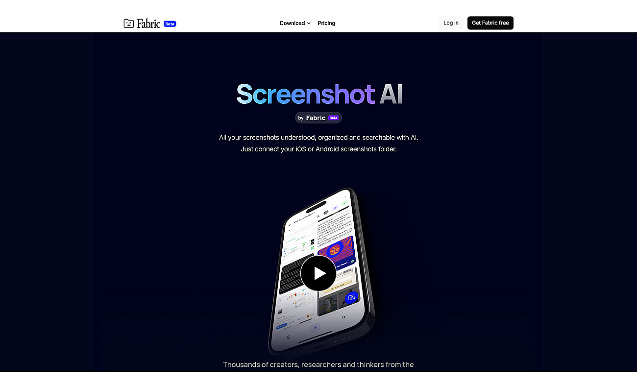 ScreenshotAI screenshot