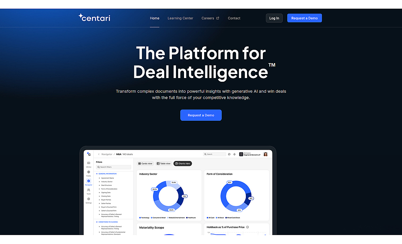 Centari screenshot