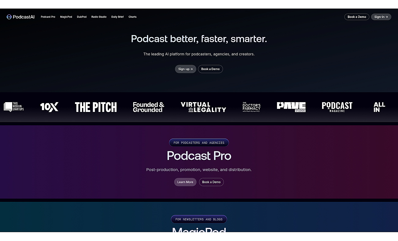 PodcastAI screenshot