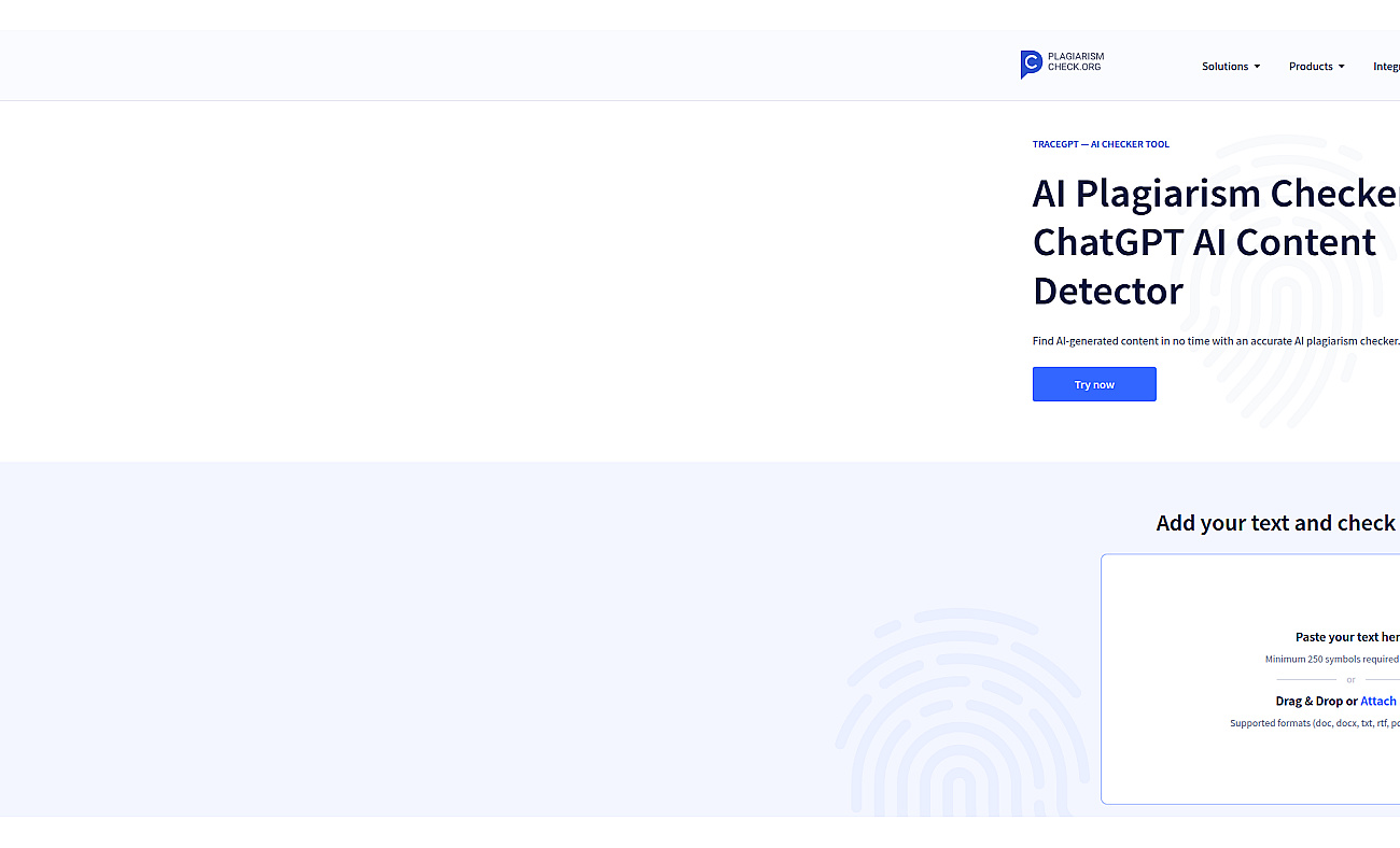 AI Plagiarism Checker screenshot