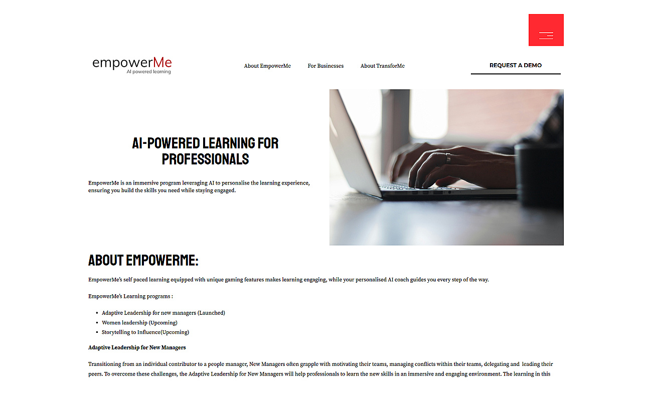 EmpowerMe screenshot