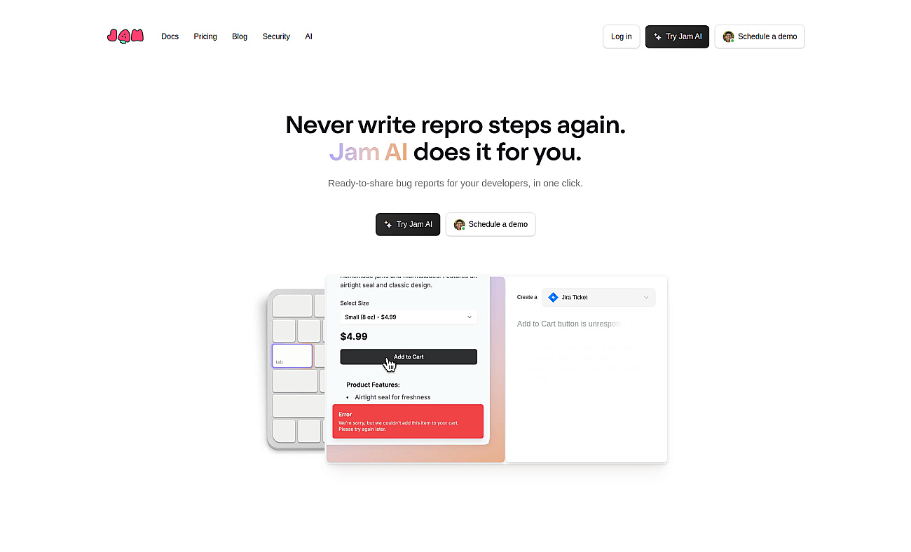 Jam screenshot