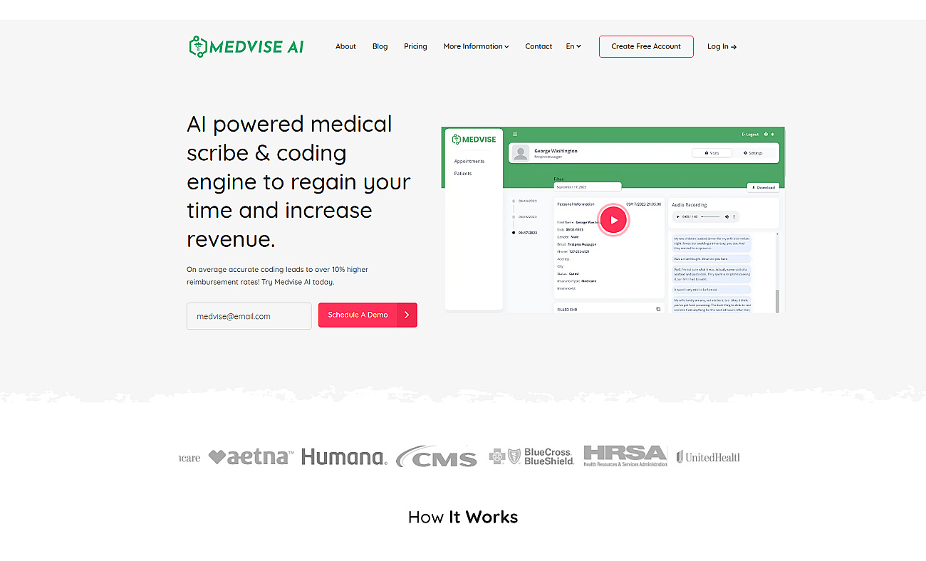 Medvise screenshot