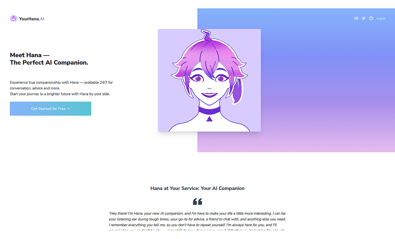 Your Hana screenshot