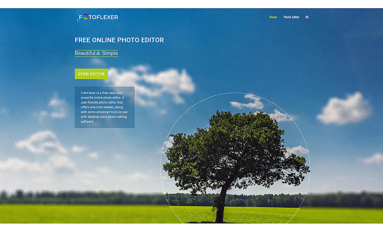 Fotoflexer screenshot
