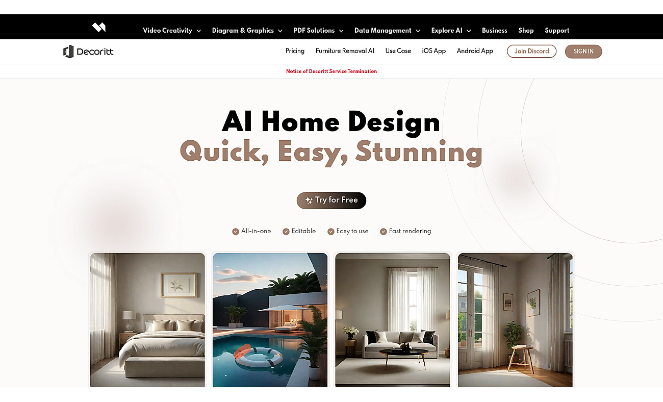 Decoritt screenshot