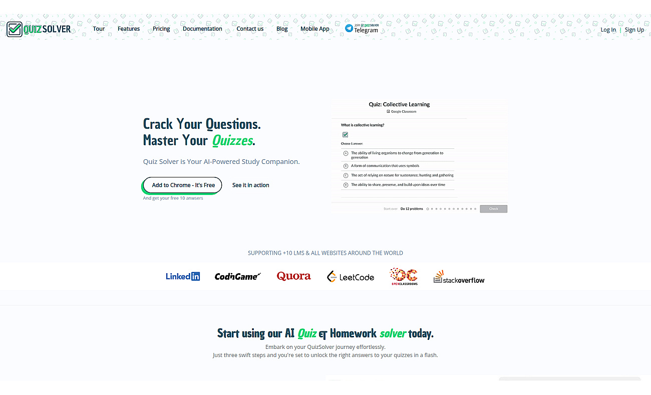 QuizSolver screenshot