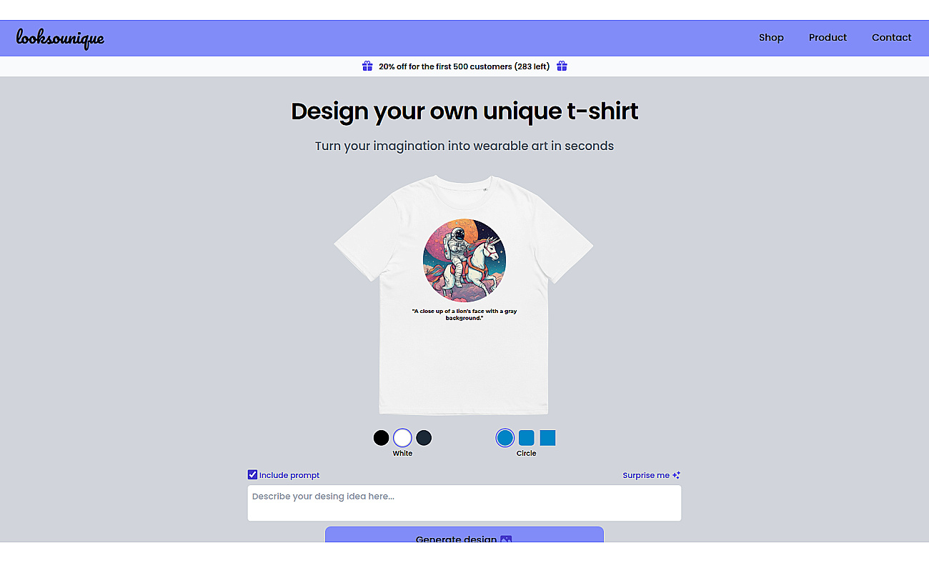 looksounique.com screenshot