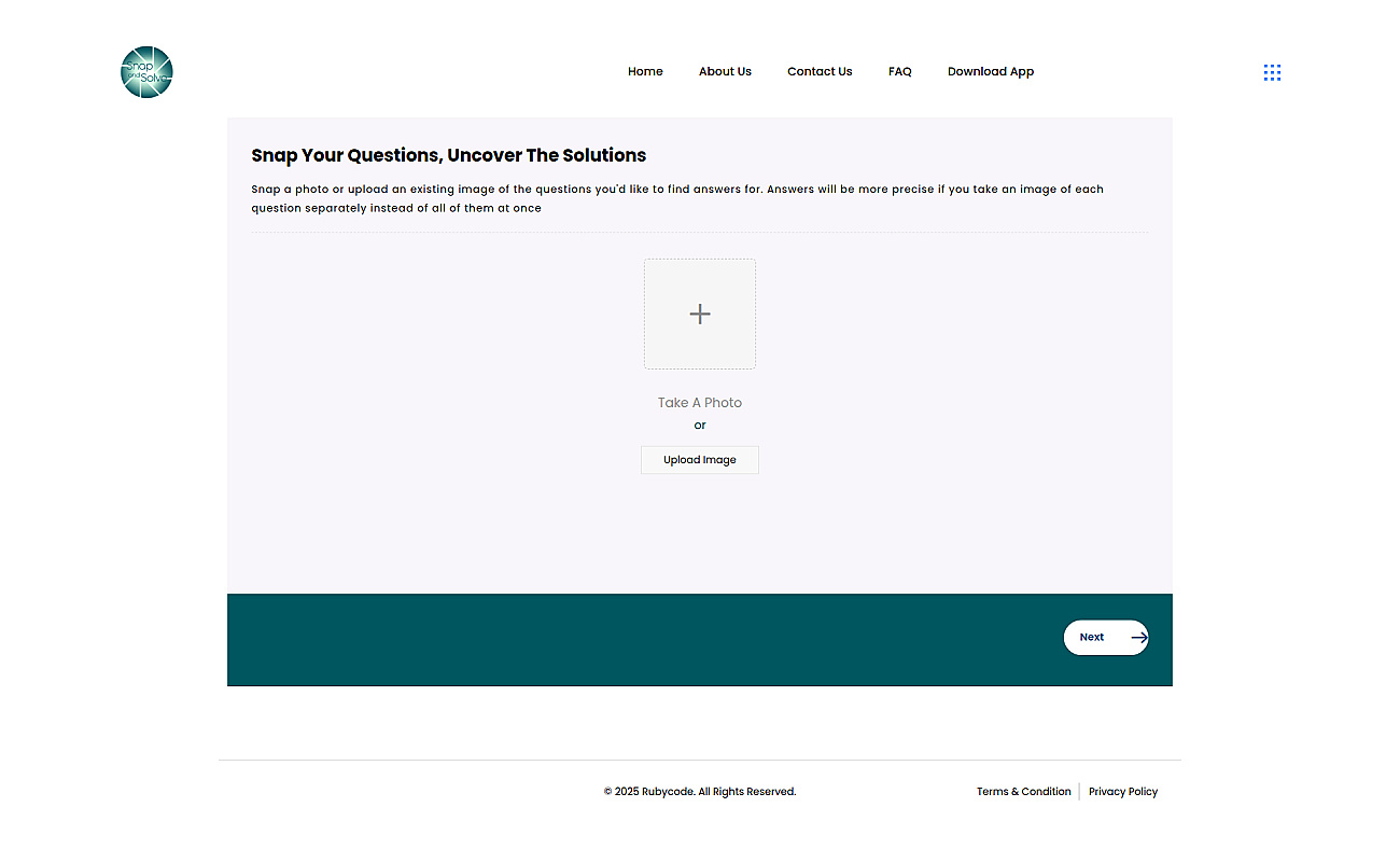 SnapAndSolve screenshot