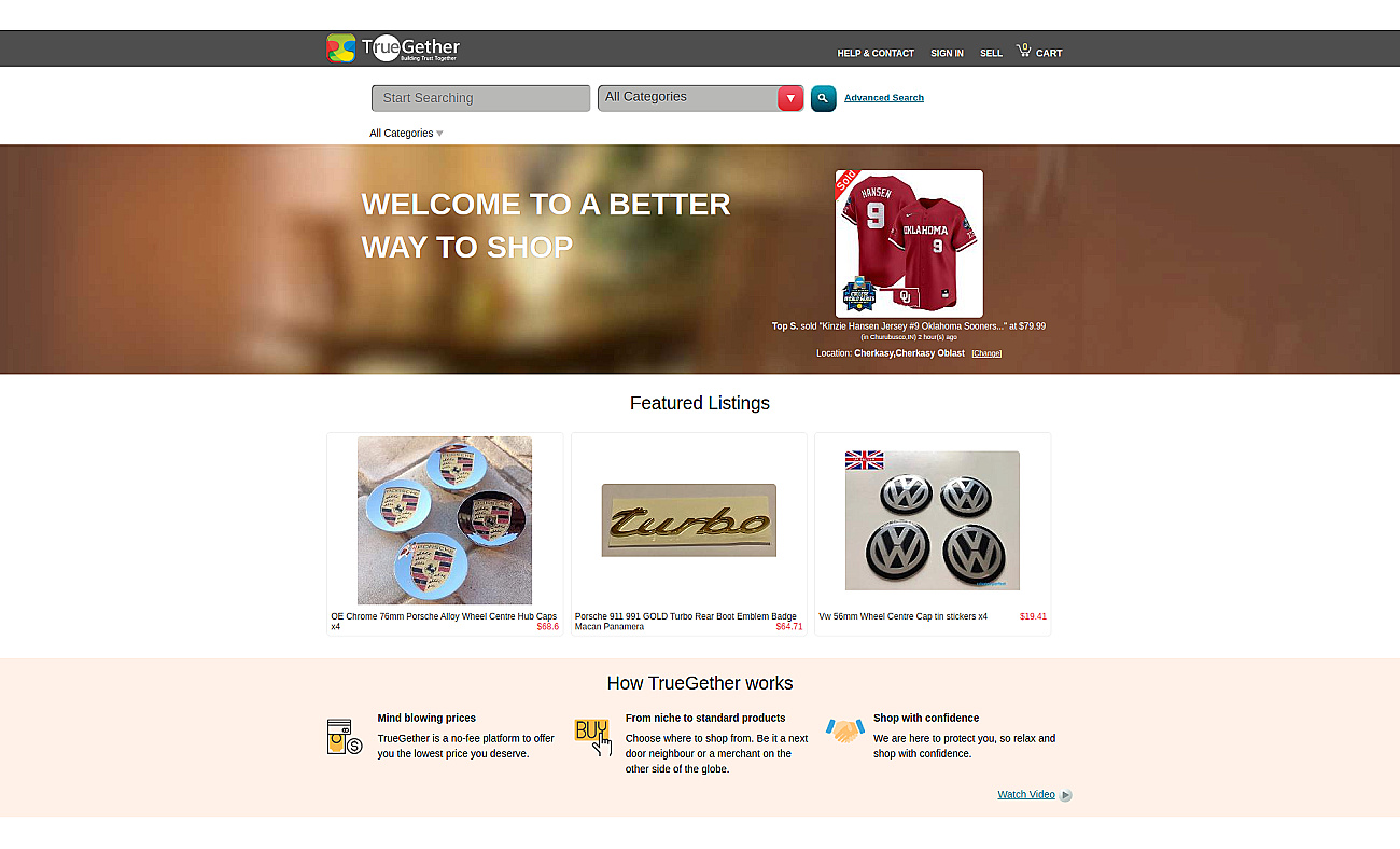 TrueGether screenshot