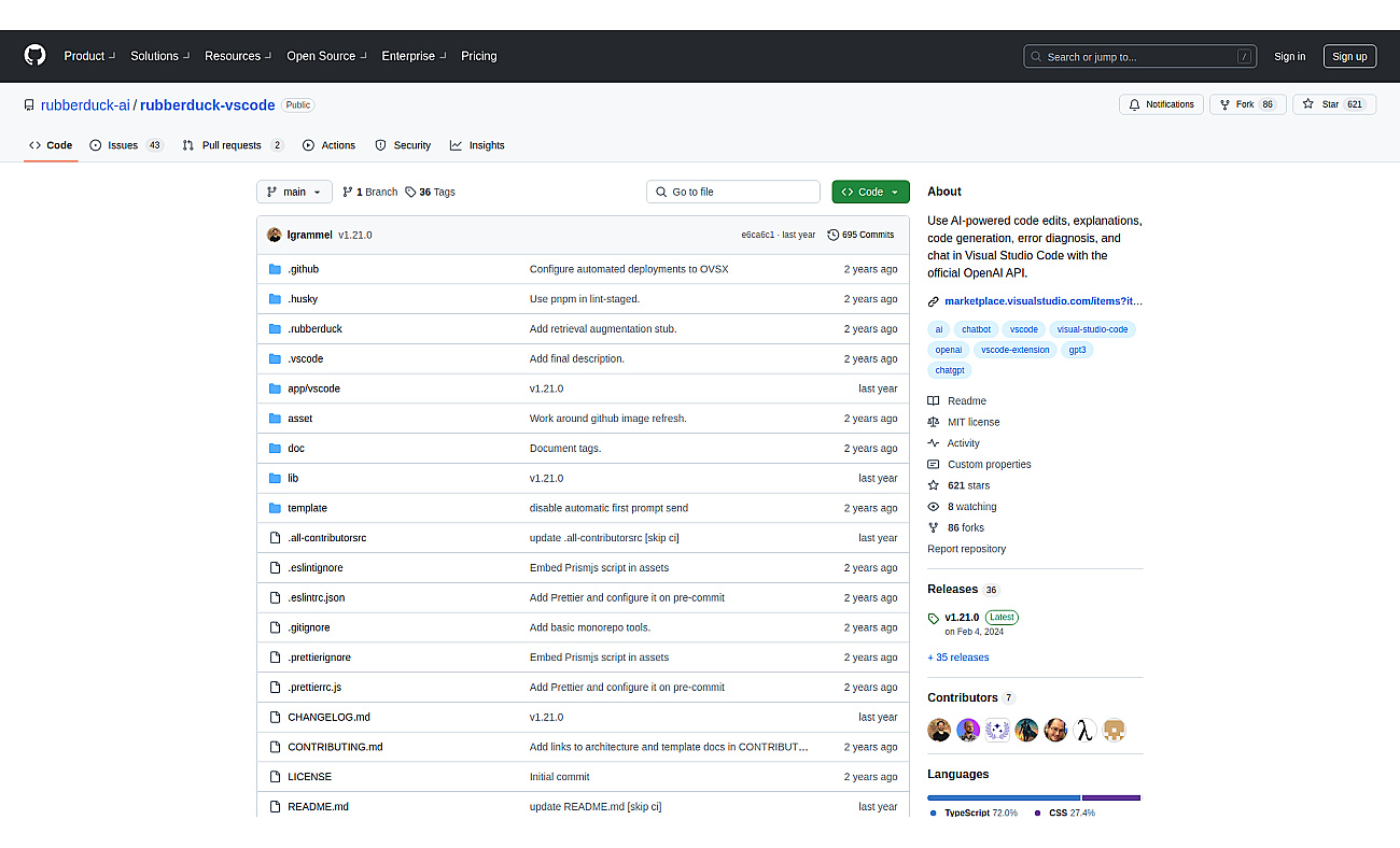 RubberDuck screenshot