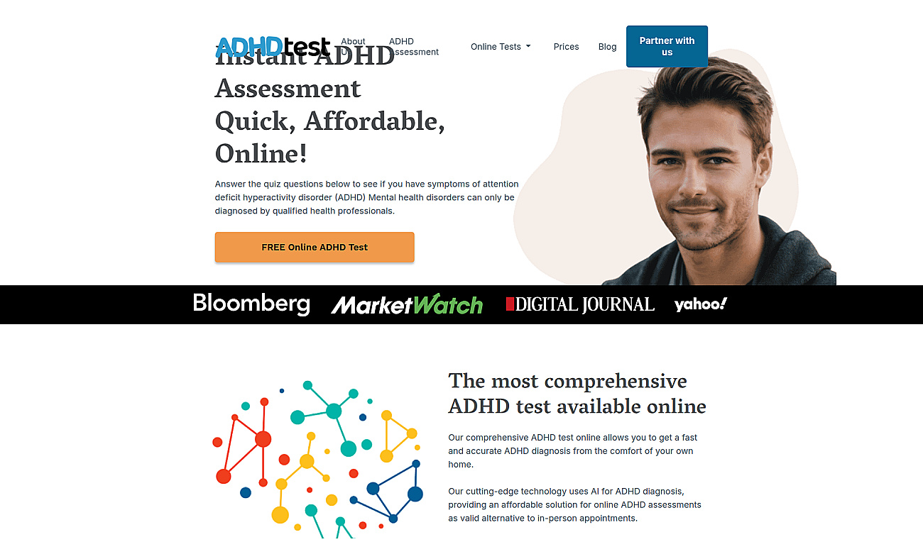 ADHDtest.ai screenshot