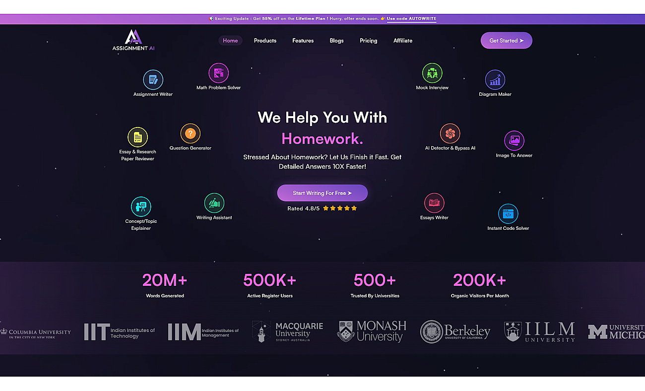 Assignment screenshot