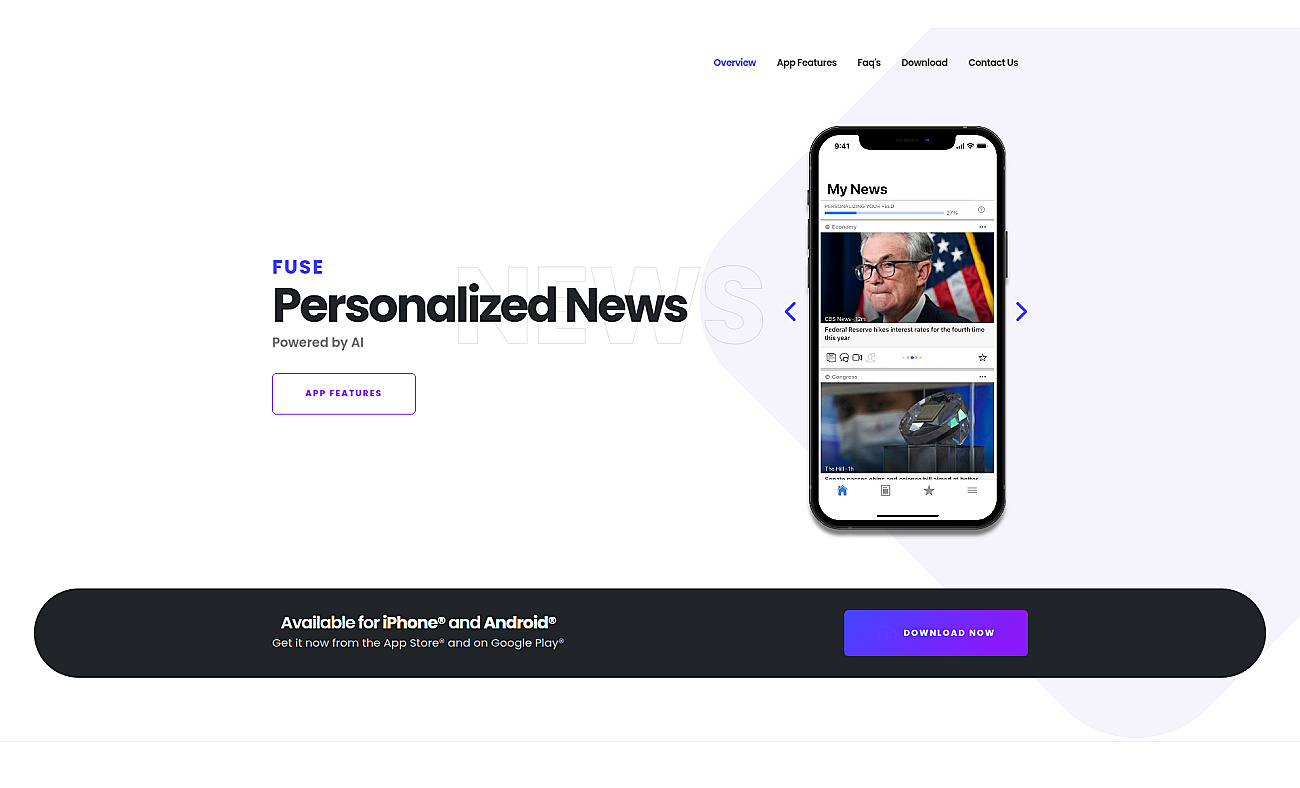 Pageone screenshot