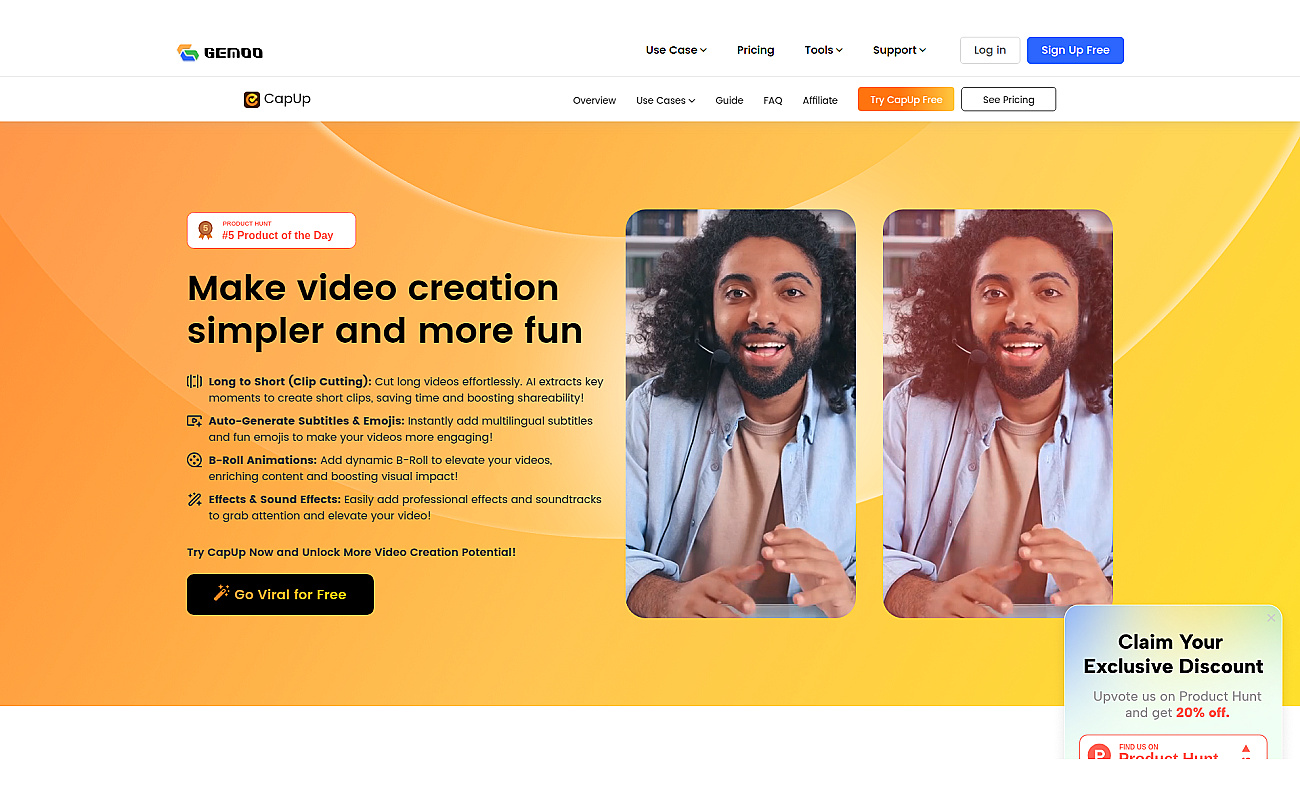 CapUp screenshot