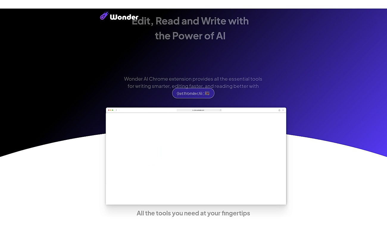 WonderAI screenshot