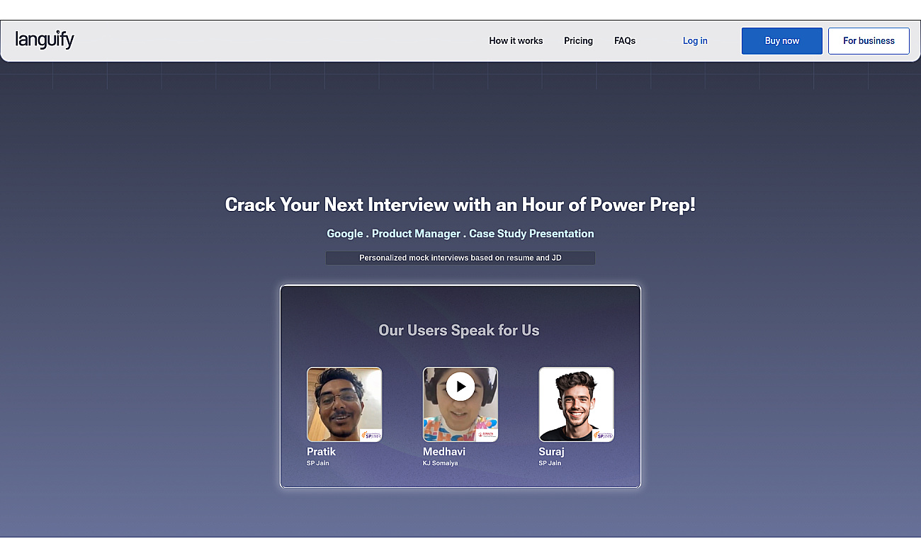 Languify screenshot