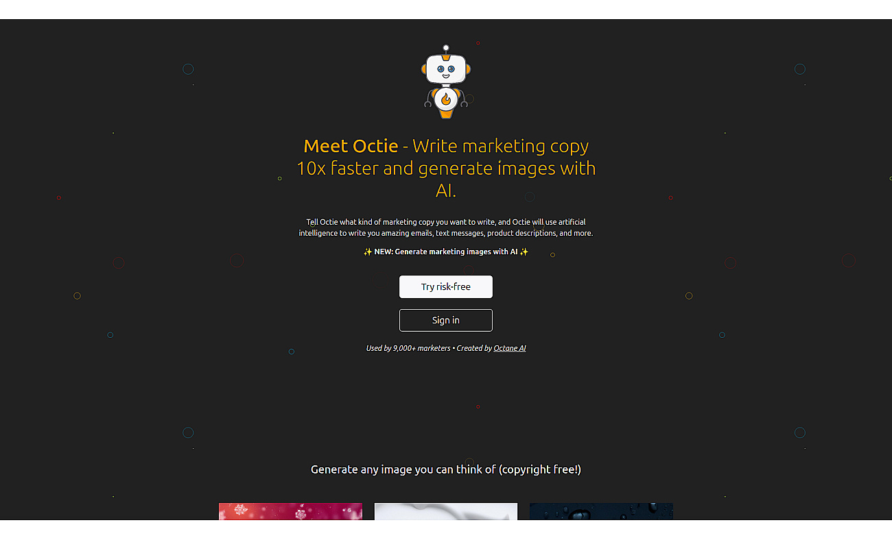 Octie screenshot
