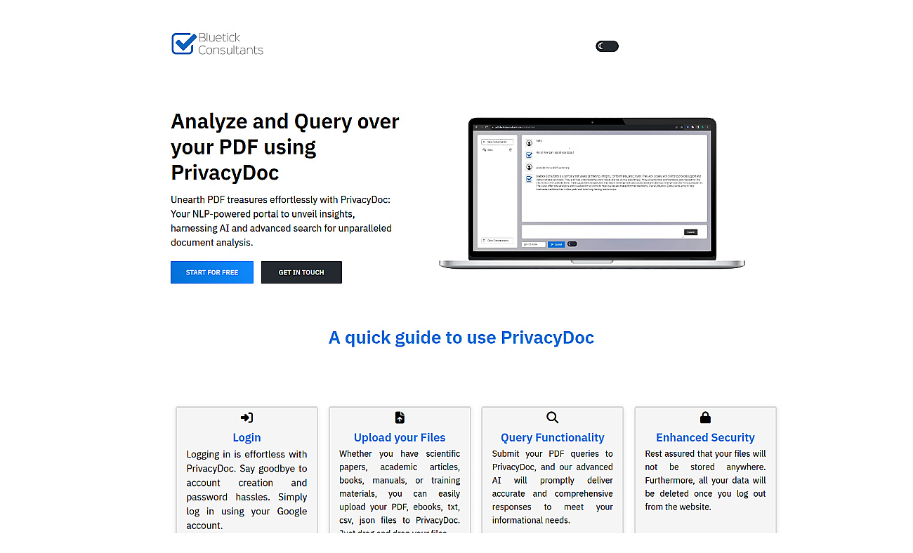 PrivacyDoc screenshot
